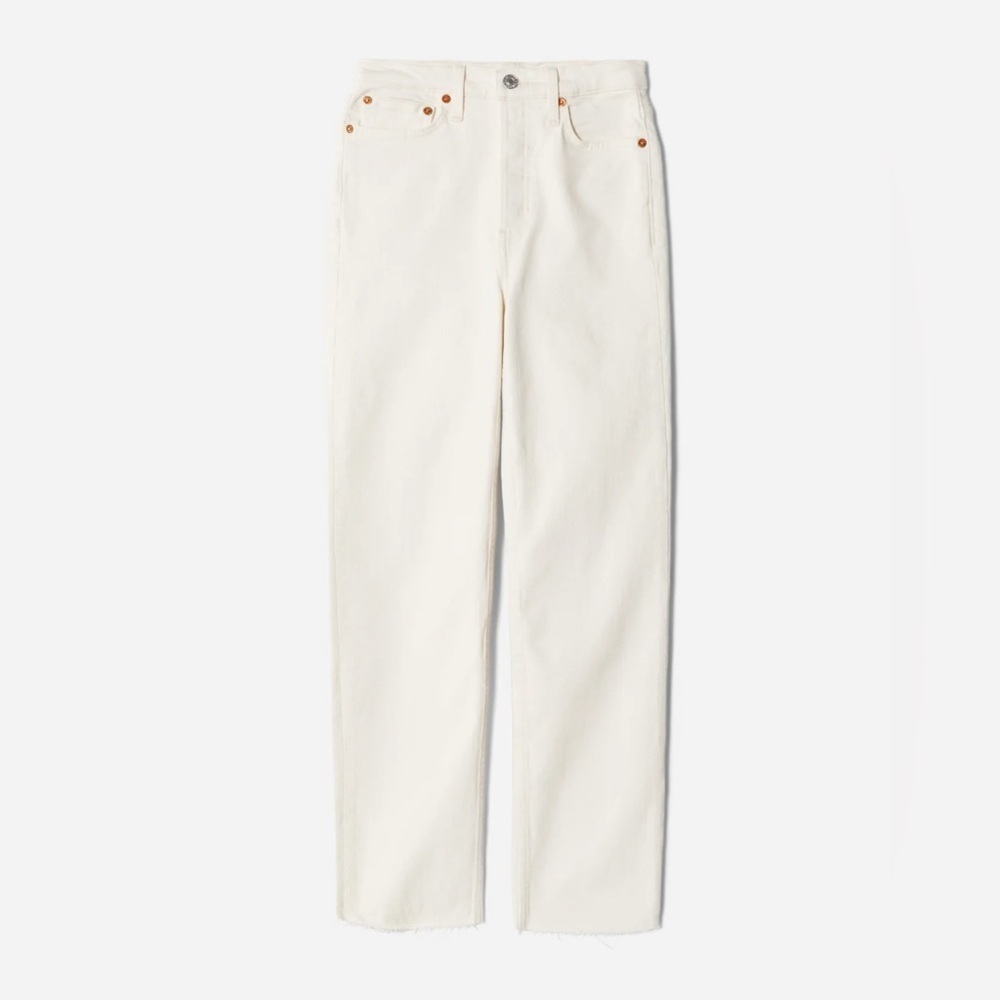 Re/Done ankle Jeans straight leg vintage white 26